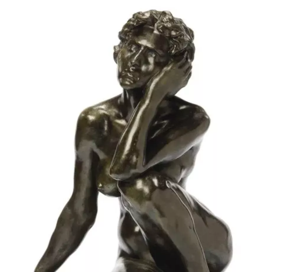 Victor S&eacute;goffin, sculpture en bronze