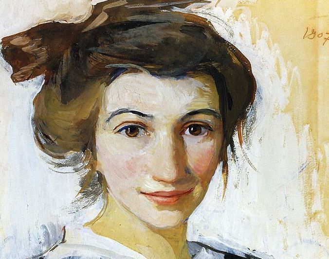 Zinaida Serebryakova, huile sur toile