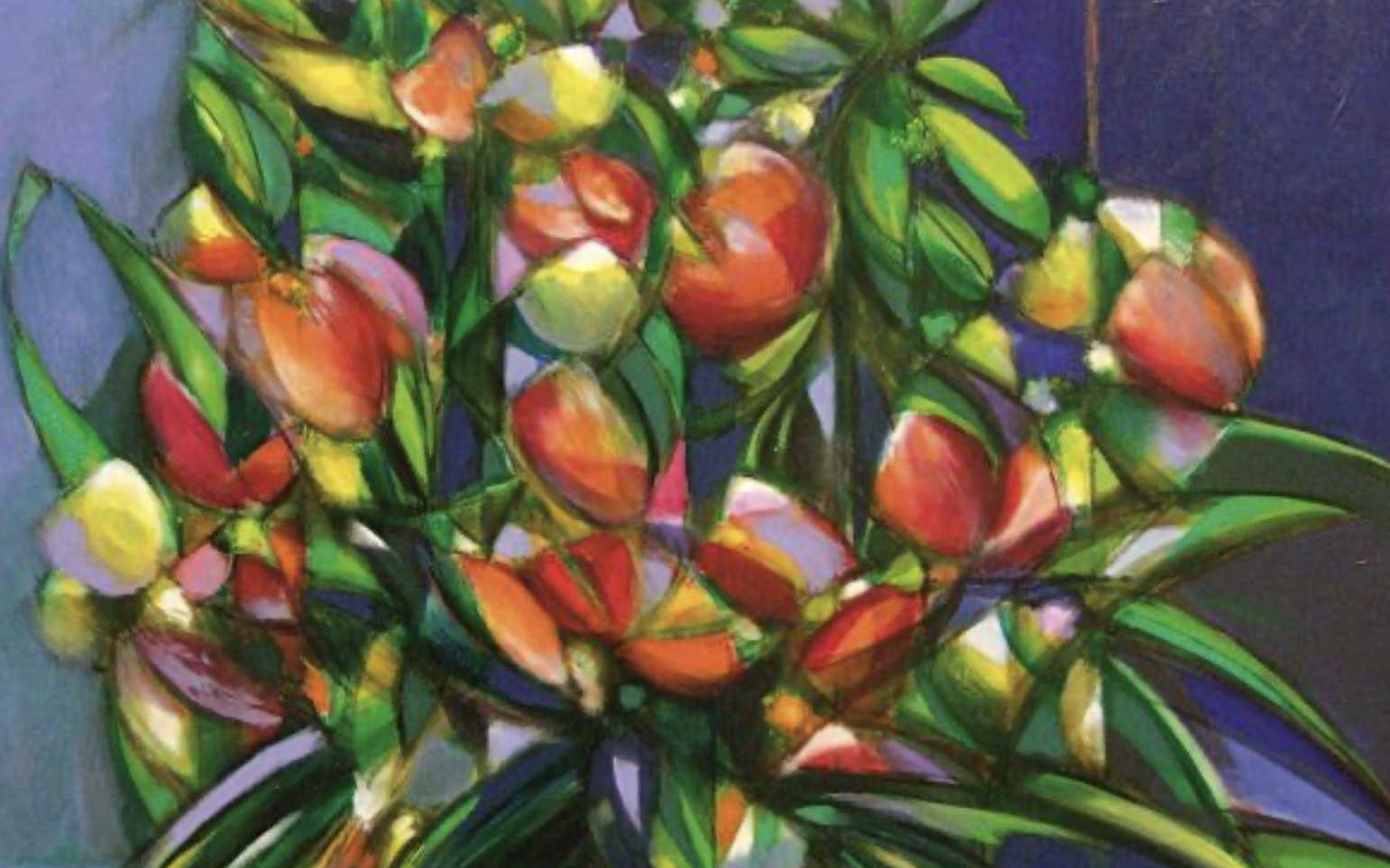 Camille Hilaire, huile sur toile