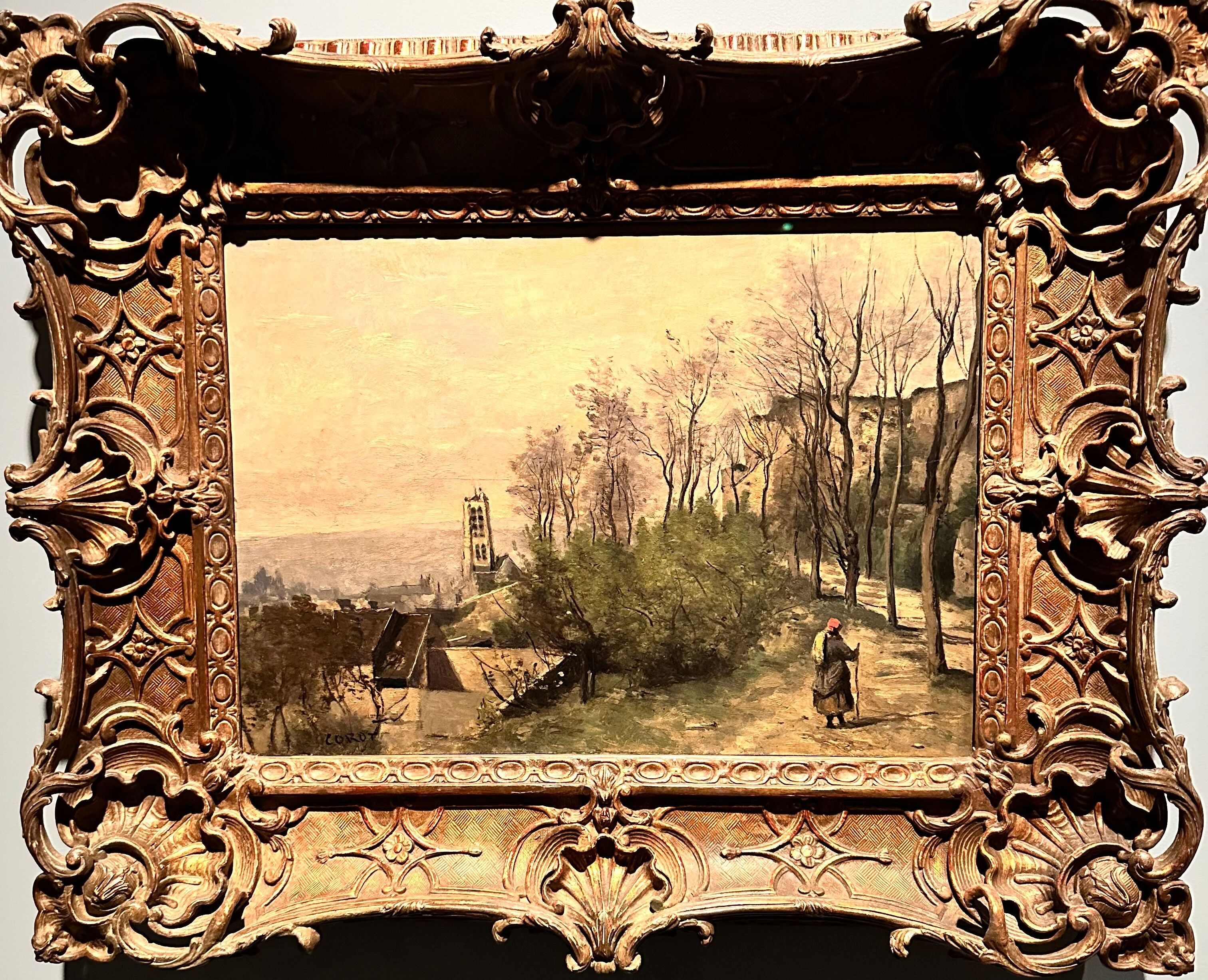 Corot, huile sur toile