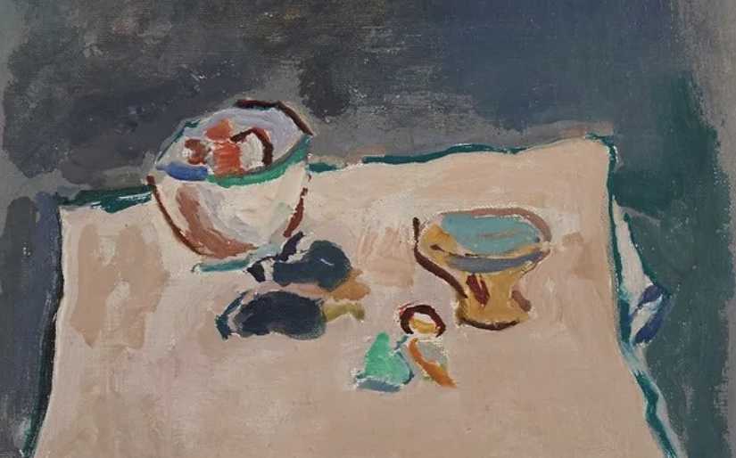 Marko Celebonovic, huile sur toile