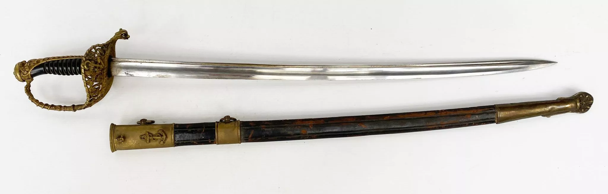 Sabre d'officier de Marine, second Empire