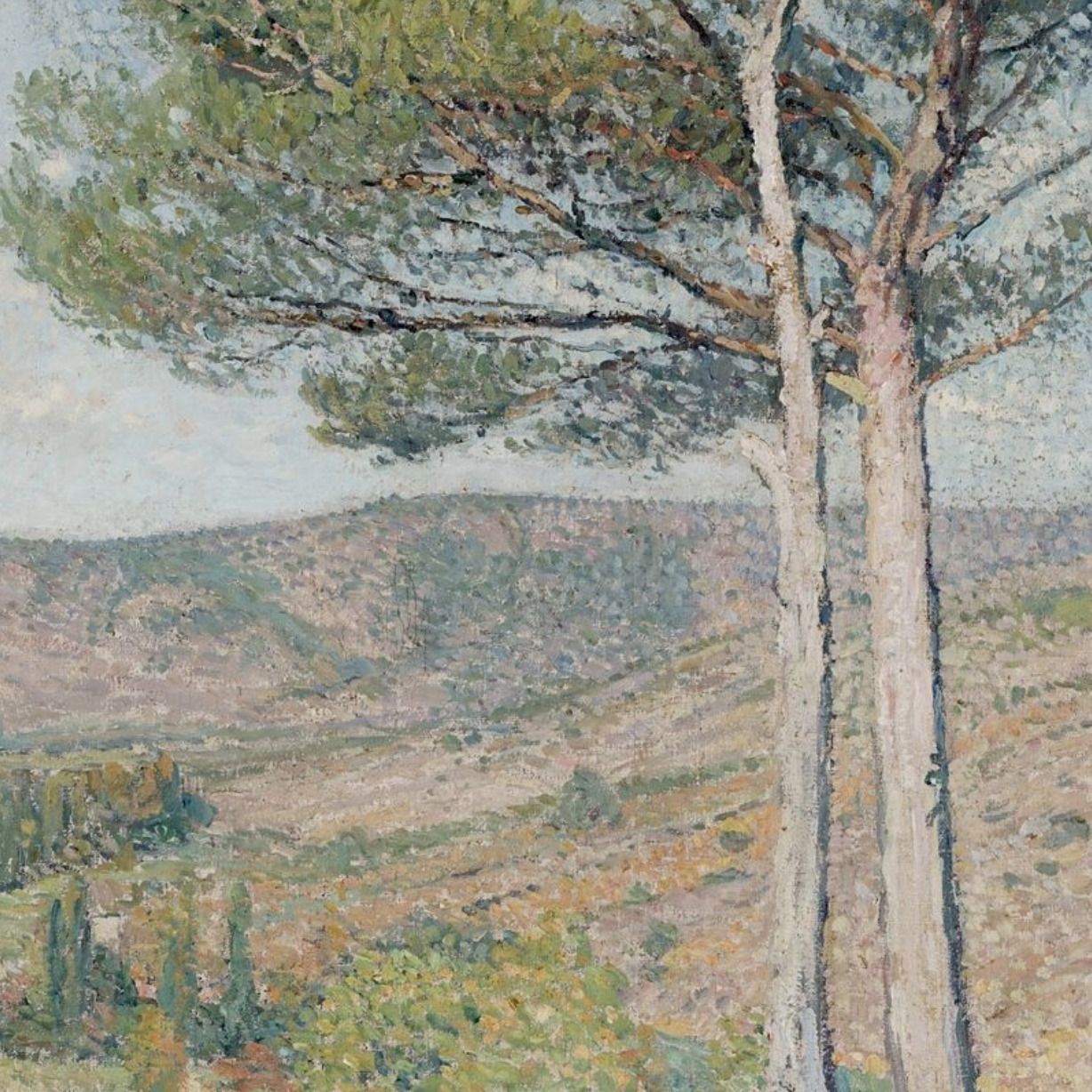 Henri Martin, huile sur toile