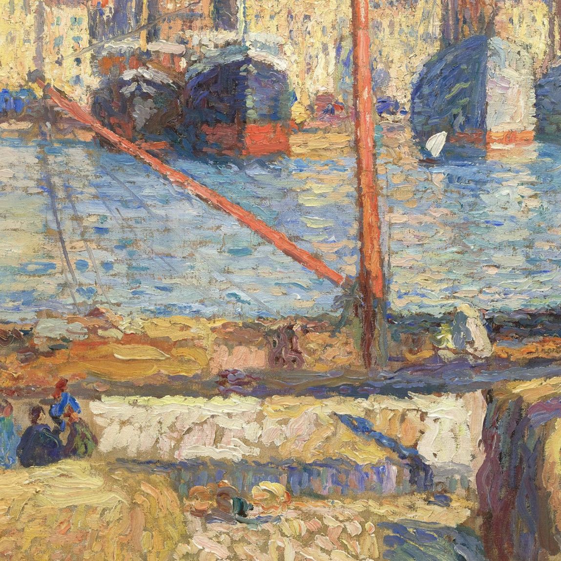 Henri Martin, huile sur toile