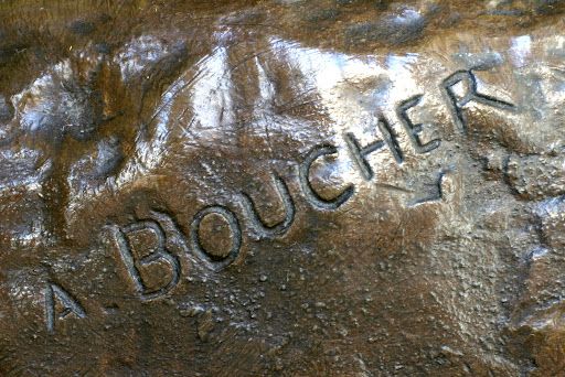 Signature de Alfred Boucher