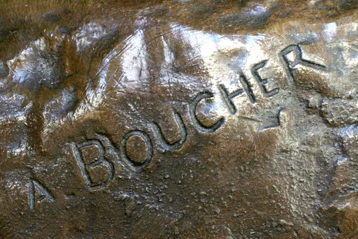 Signature de Alfred Boucher