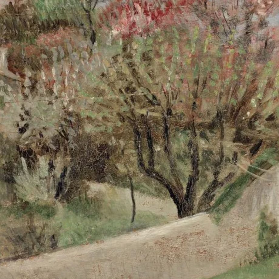 Othon Coubine, huile sur toile