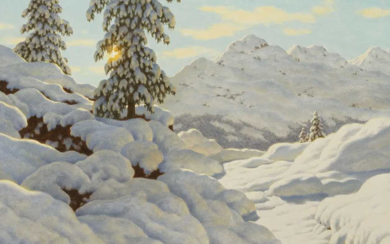 Ivan Choultse, huile sur toile