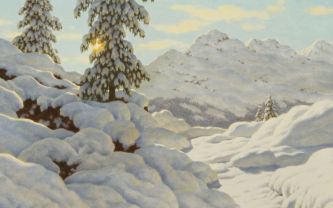 Ivan Choultse, huile sur toile