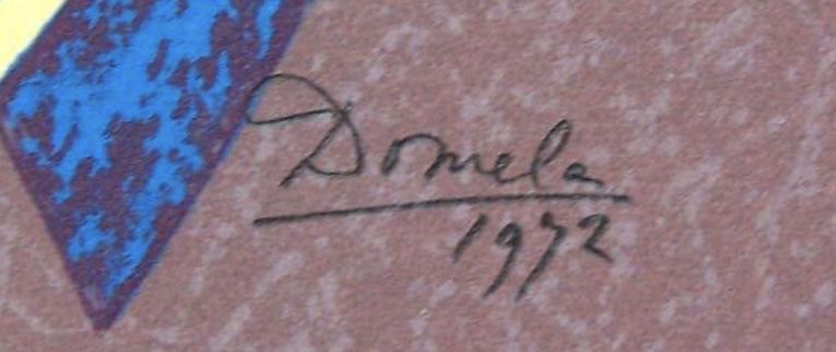 Signature de César Domela