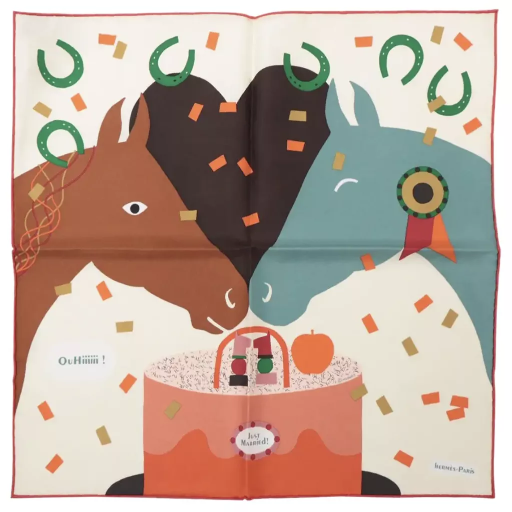 Herm&egrave;s, Carr&eacute; de soie 90x90