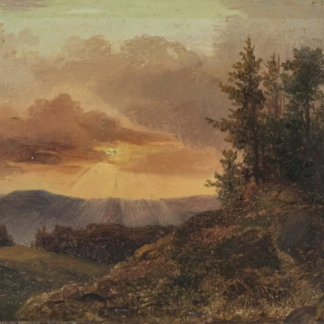 Johan Christian Dahl, huile sur toile