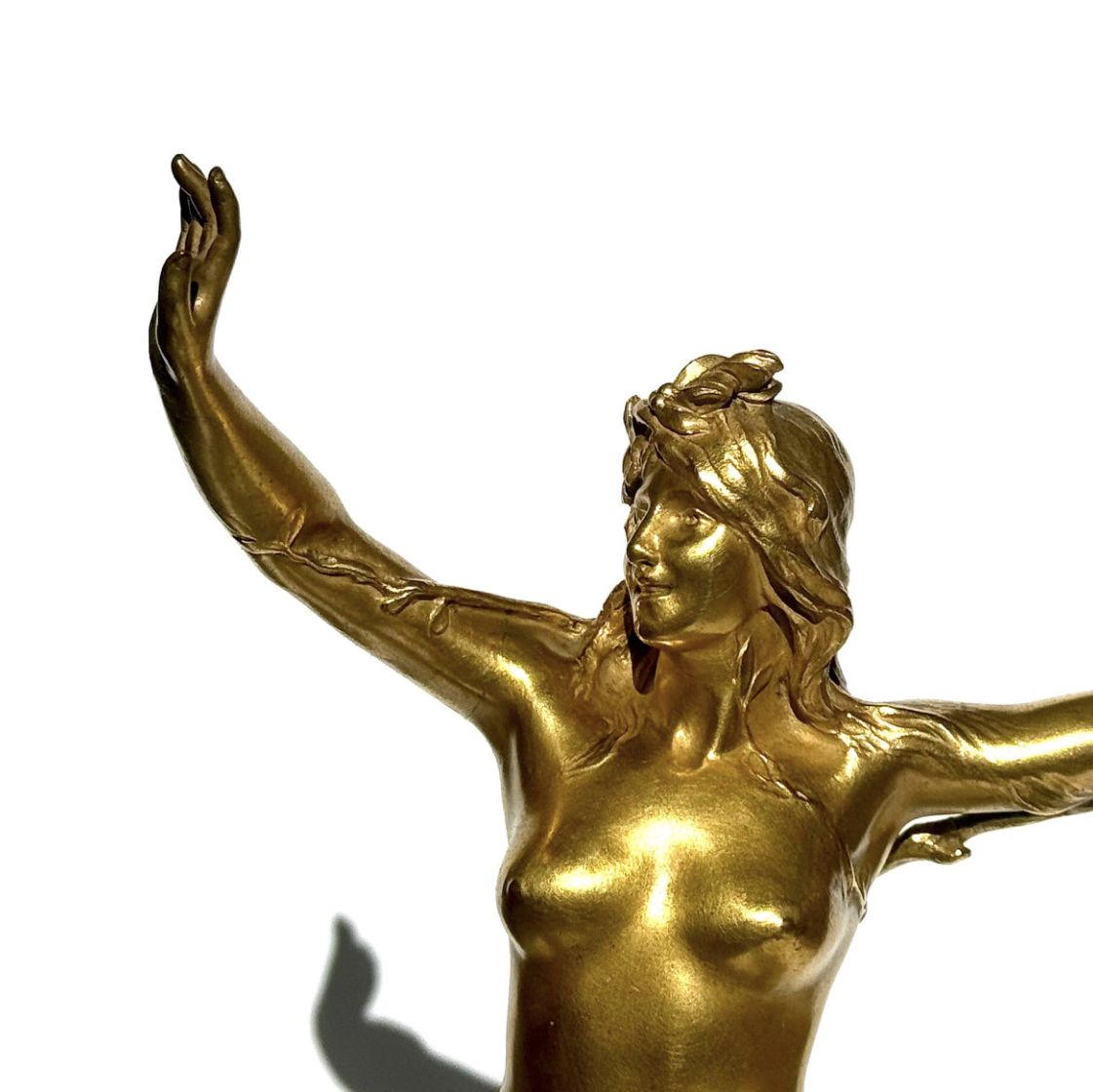François Raoul Larche, bronze dor&eacute;