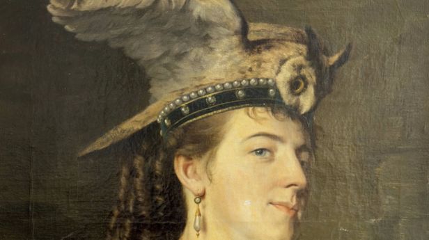 École française, vers 1860 Portrait présumé d'Églé Ney de la Moskowa (1832-1890), duchesse de Persigny