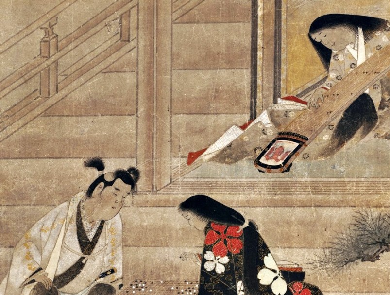 D'après Iwasa Matabei, encre sur papier