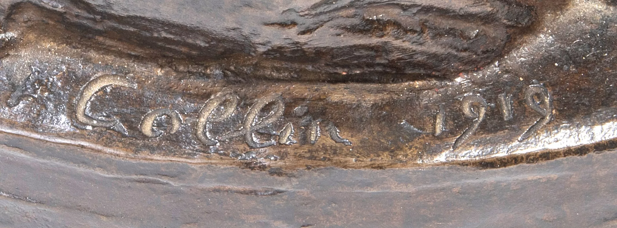 Signature de Alb&eacute;ric Collin
