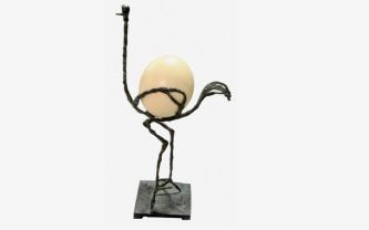 Diego Giacometti, Autruche en bronze