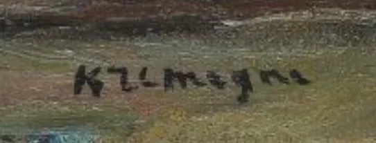Signature de Pinchus Kremegne