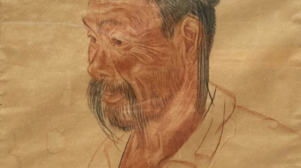 Alexandre Evgenevich IACOVLEFF (1887 - 1938), Portrait d’un mongol (1919), Sanguine et fusain sur papier