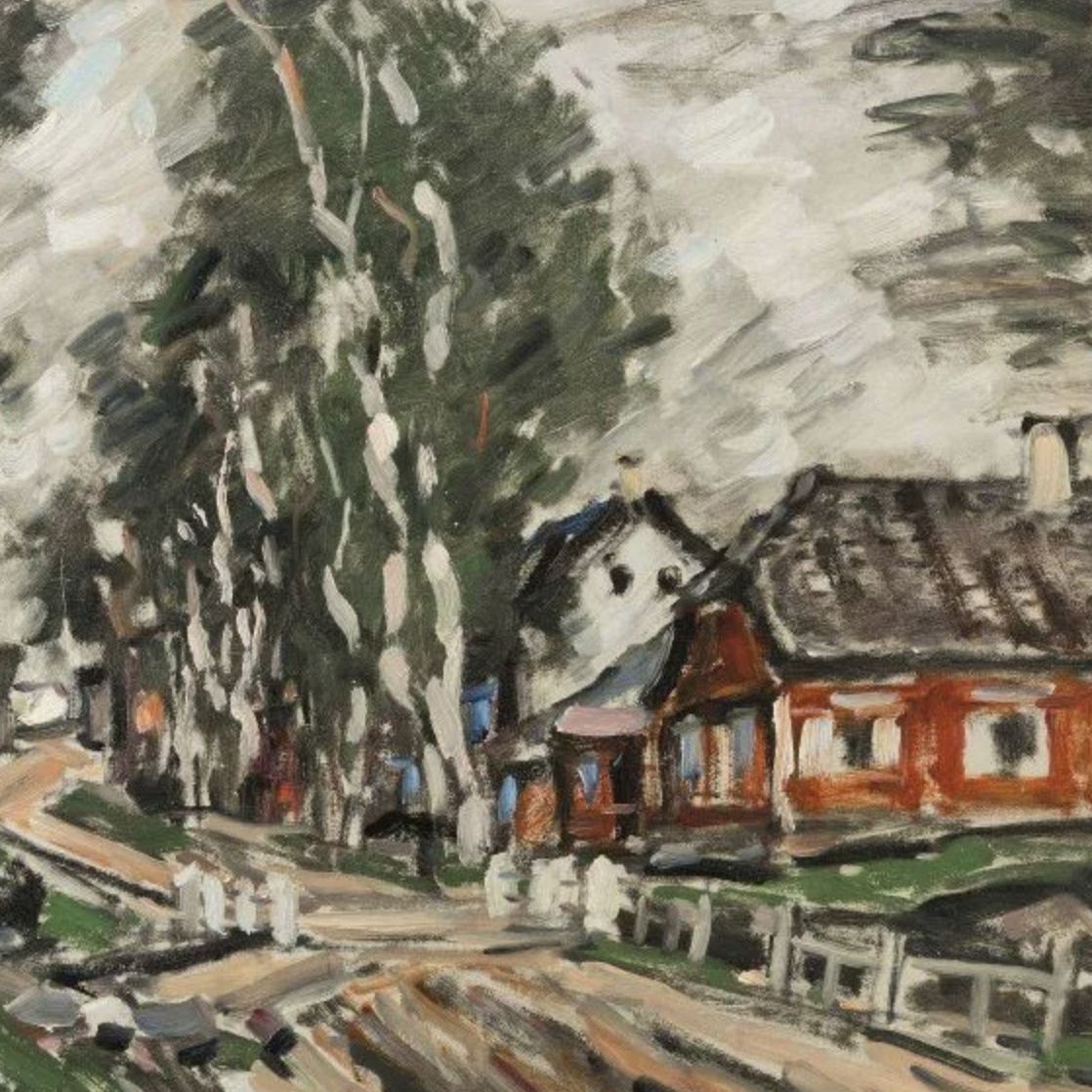 Vilhelms Purvitis, huile sur toile