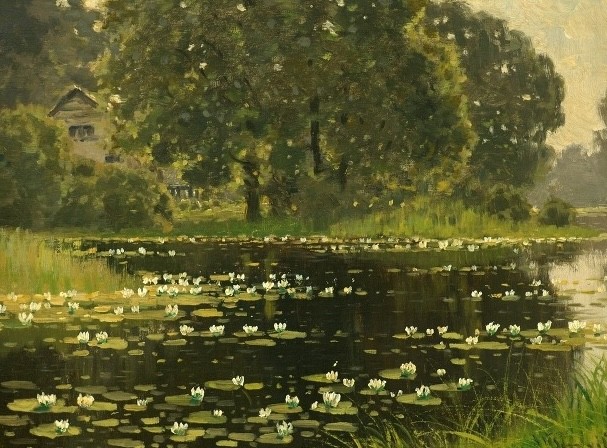 Vilhelms Purvitis, huile sur toile