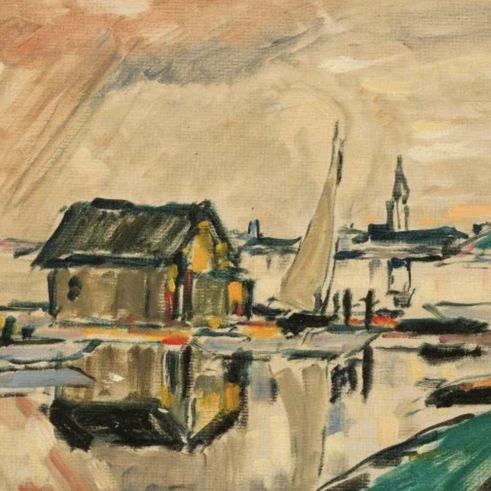 Vilhems Purvitis, aquarelle