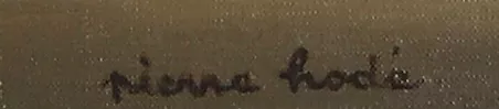 Signature de Pierre Hod&eacute;
