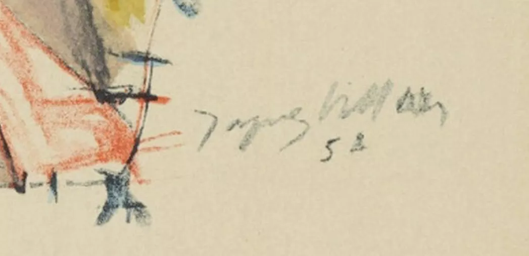 Signature de Jacques Villon