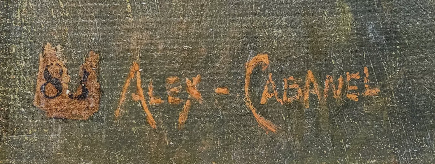 Signature de Alexandre Cabanel