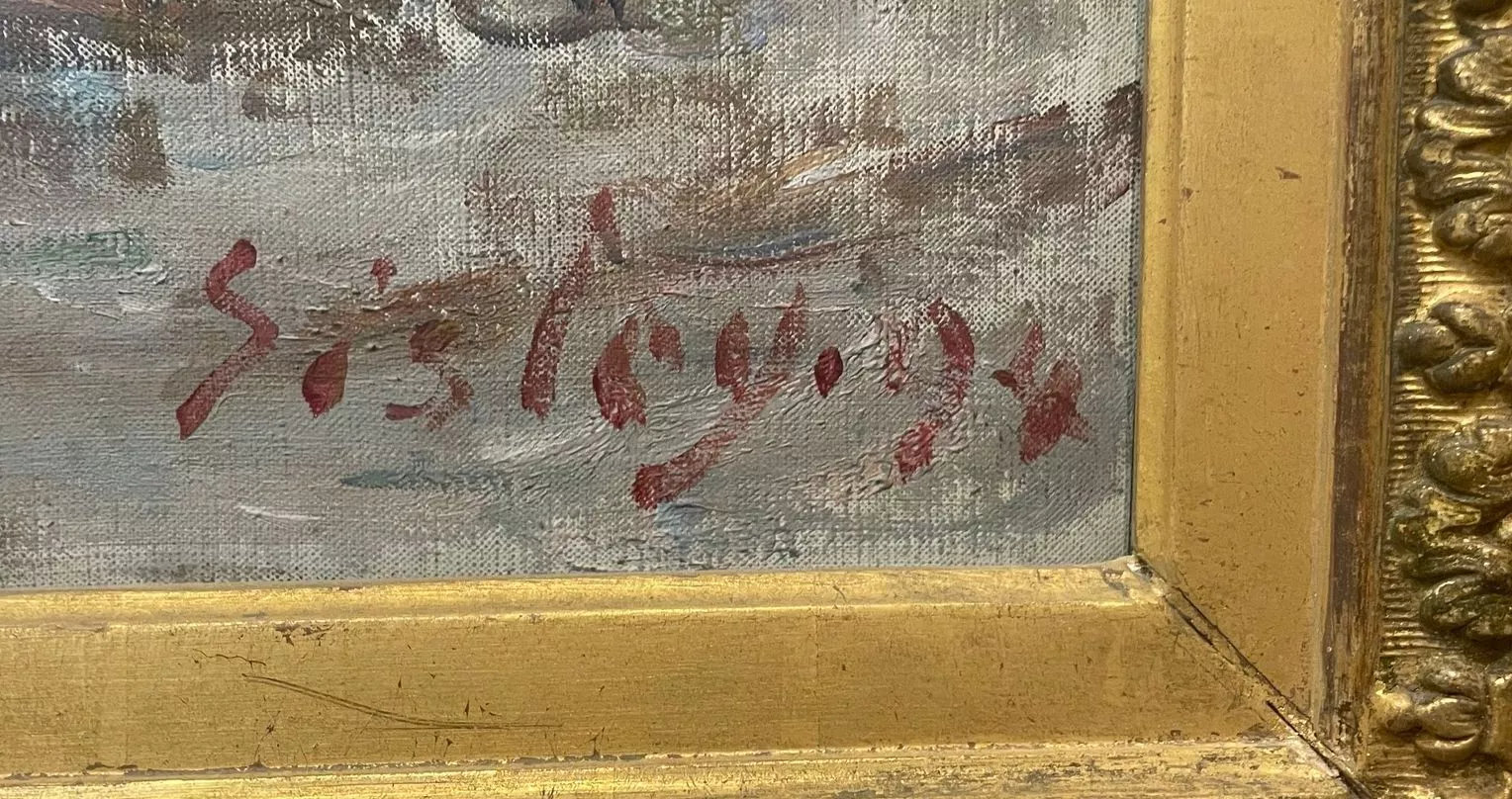 Signature de Sisley