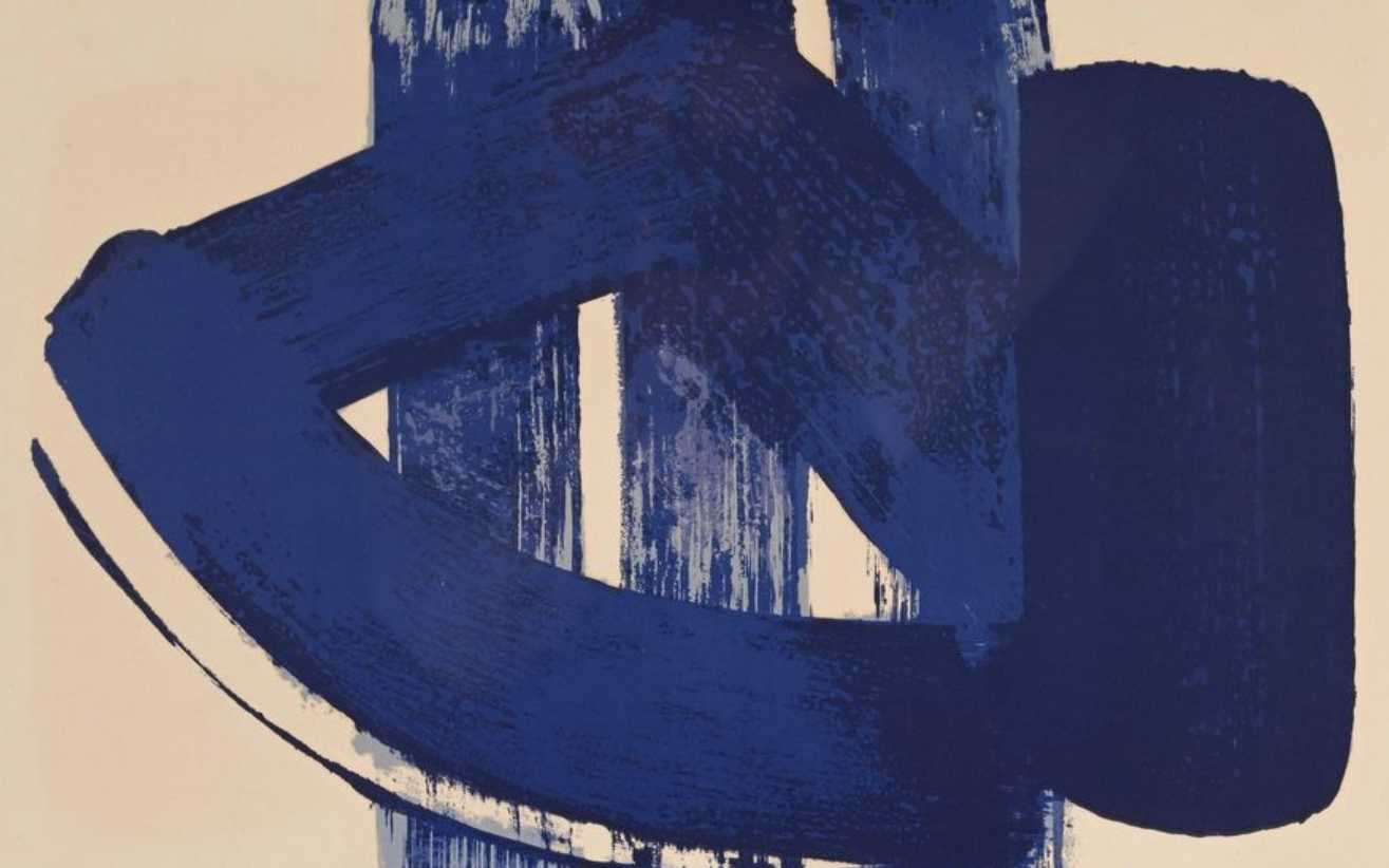 Soulages, lithographie