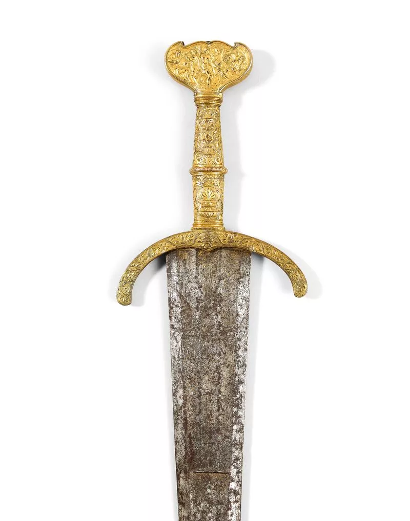 &Eacute;p&eacute;e cinquedea italienne vendue par Auctie's