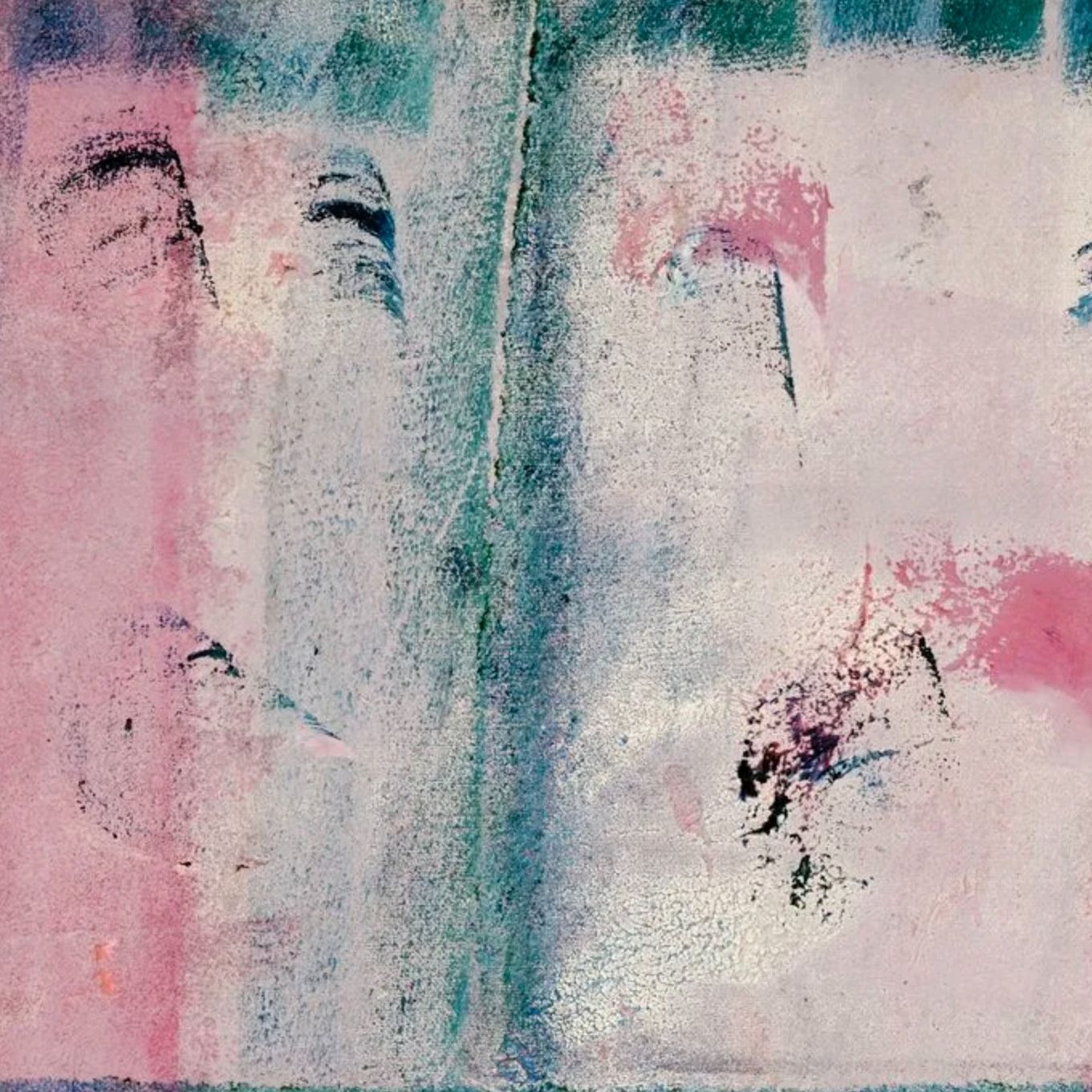 Huguette Caland, huile sur toile