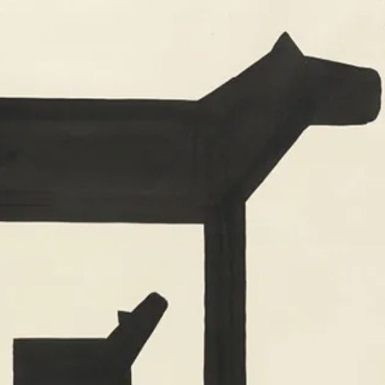 Rémi Blanchard, acrylique sur papier