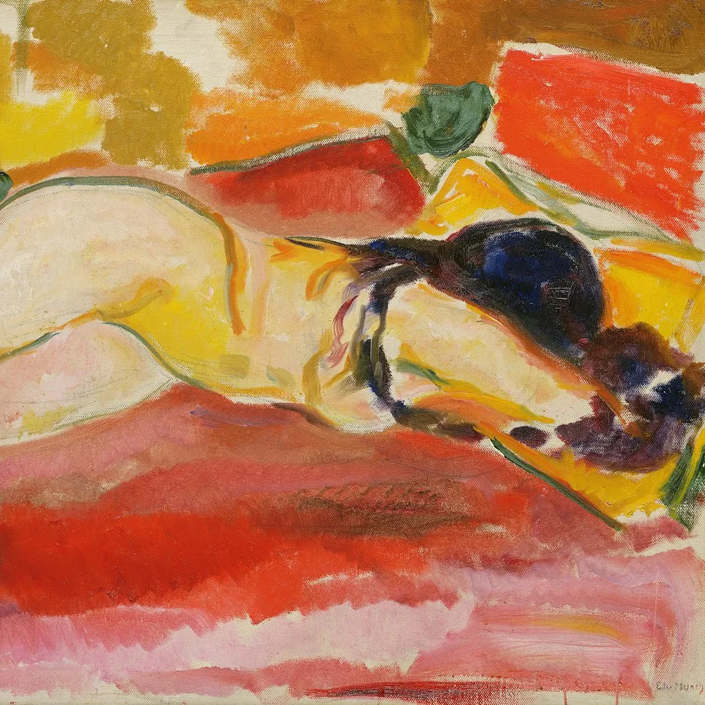 Edvard Munch, huile sur toile