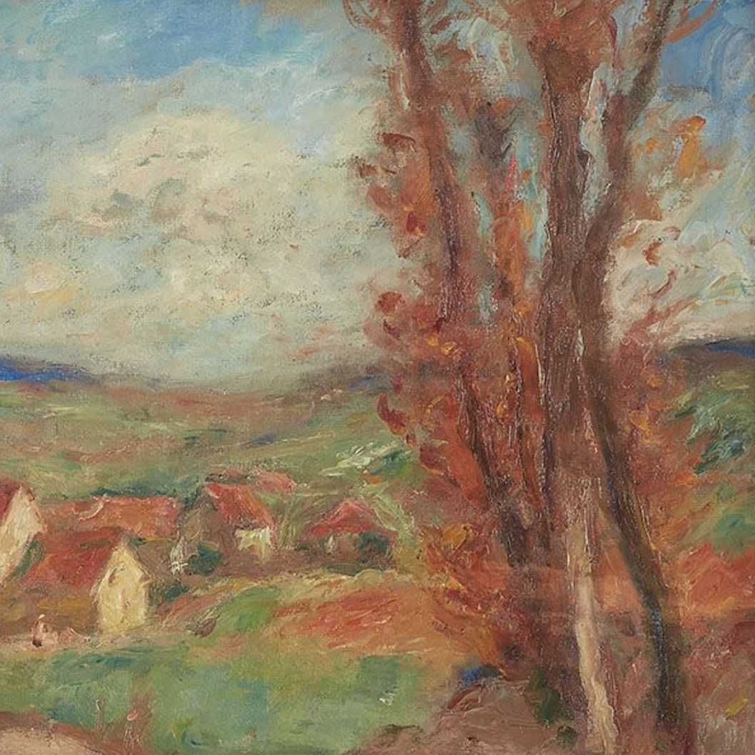 Georges d'Espagnat, huile sur toile