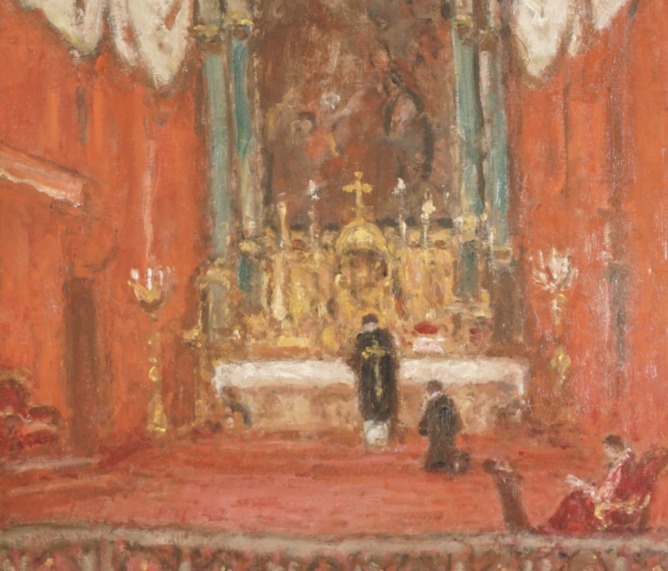 Georges d'Espagnat, huile sur toile