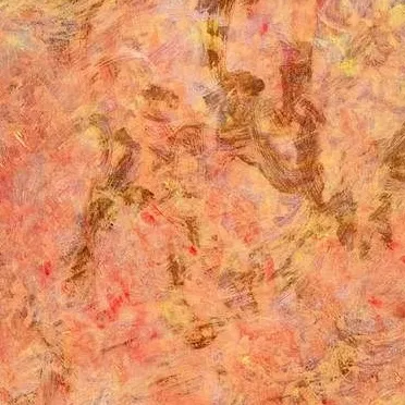 Beauford Delaney, huile sur toile