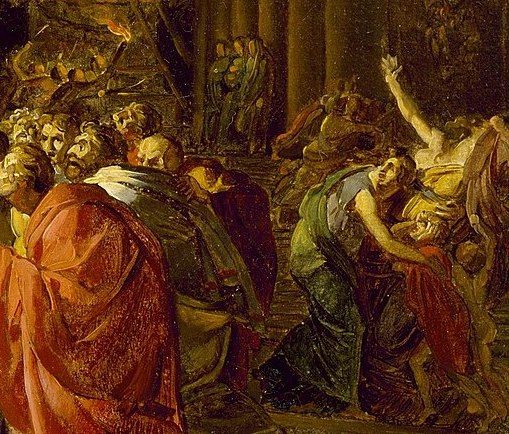 Baron F. Gérard, huile sur toile