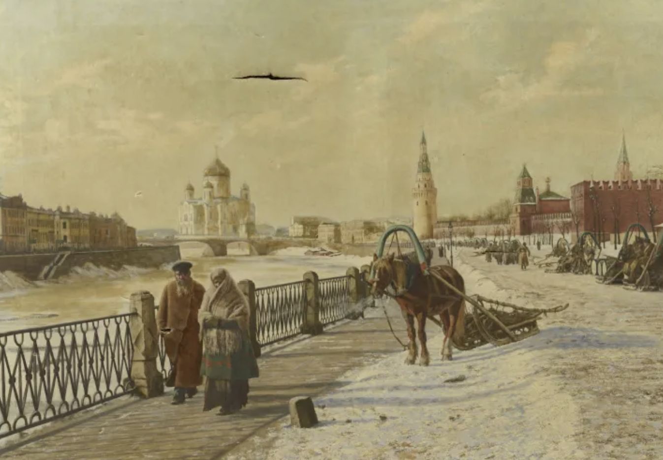 Paul Louis Bouchard, huile sur toile