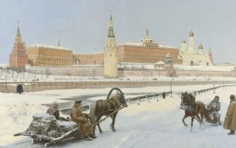 Paul Louis Bouchard, huile sur toile