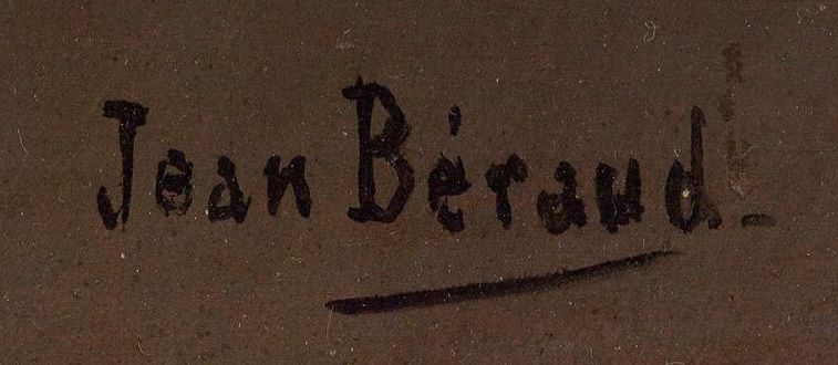 Signature de Jean Béraud