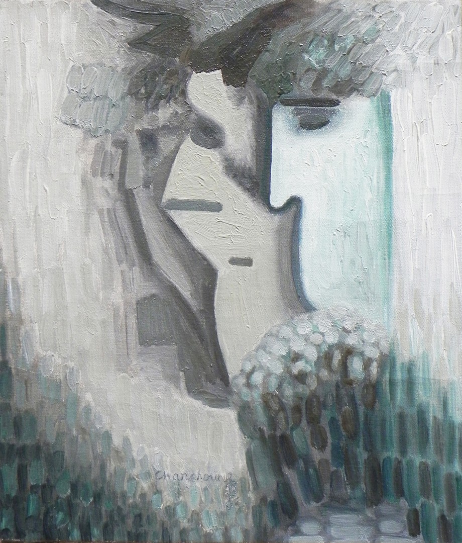 1301 Serge Charchoune Le Triple Portrait 1955 Cour16