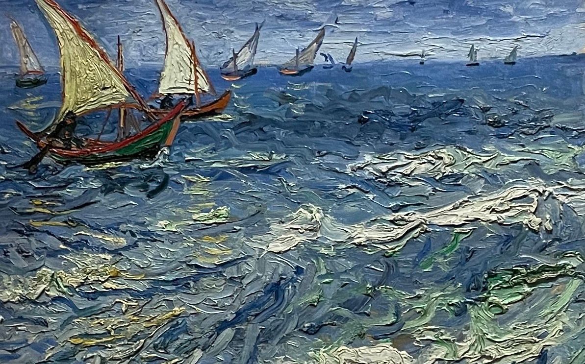 Van Gogh, huile sur toile