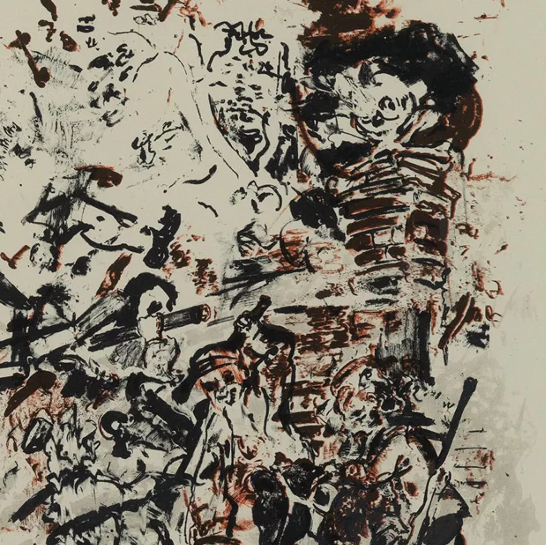 Cecily Brown, lithographie