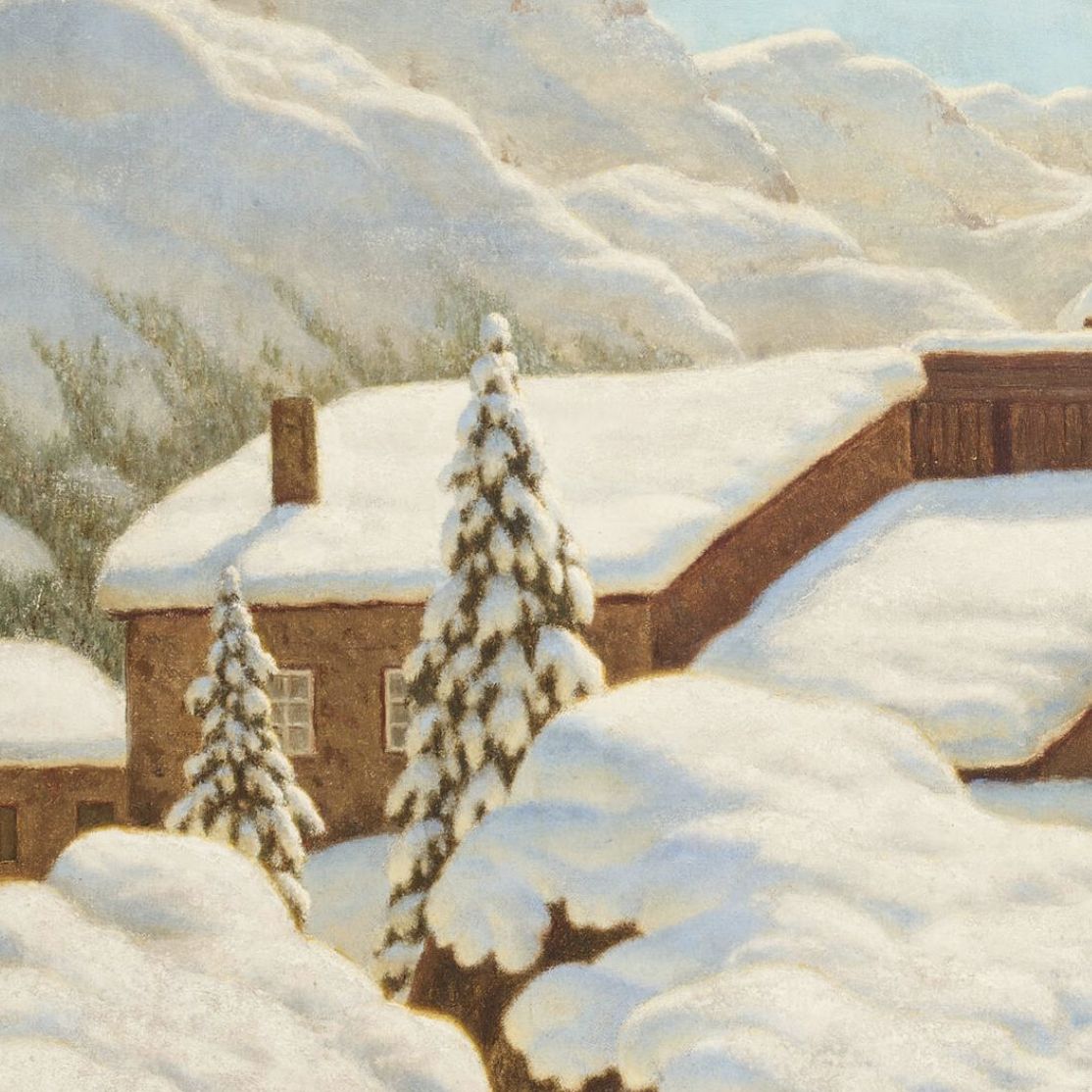 Ivan Choultsé, huile sur toile