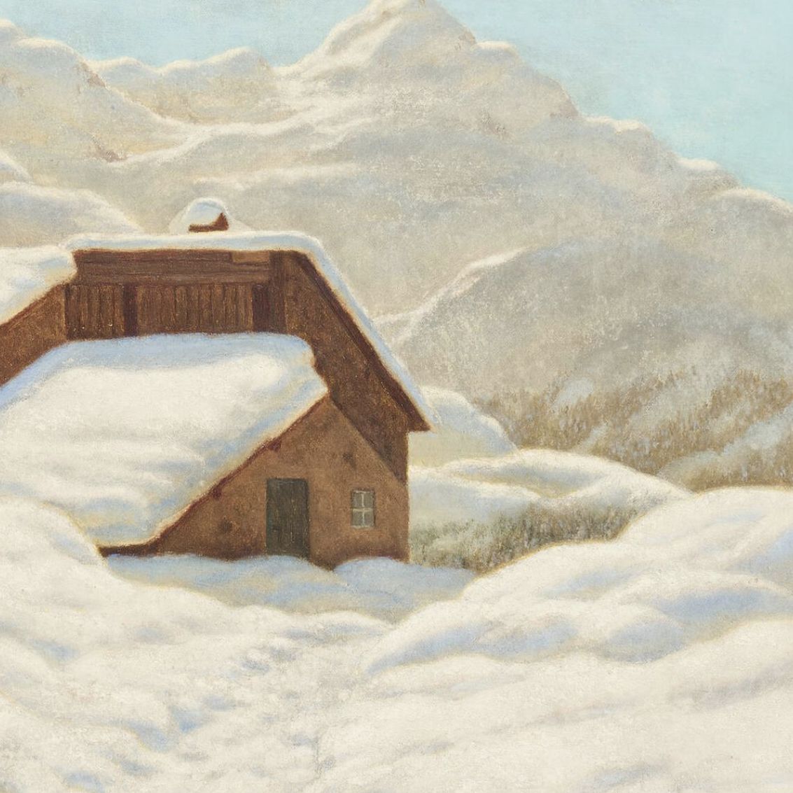Ivan Choults&eacute;, huile sur toile