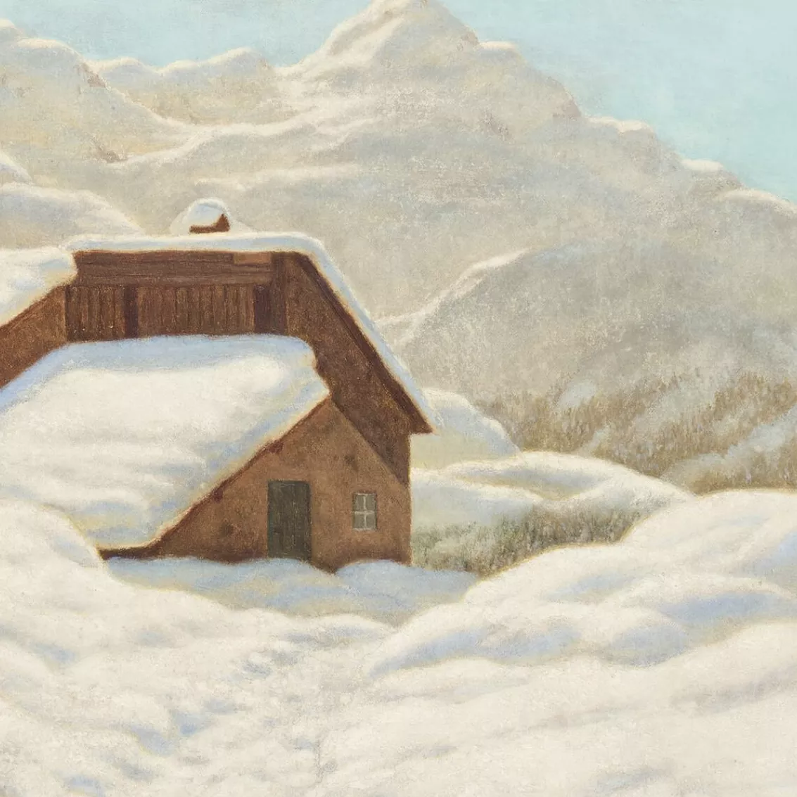 Ivan Choults&eacute;, huile sur toile