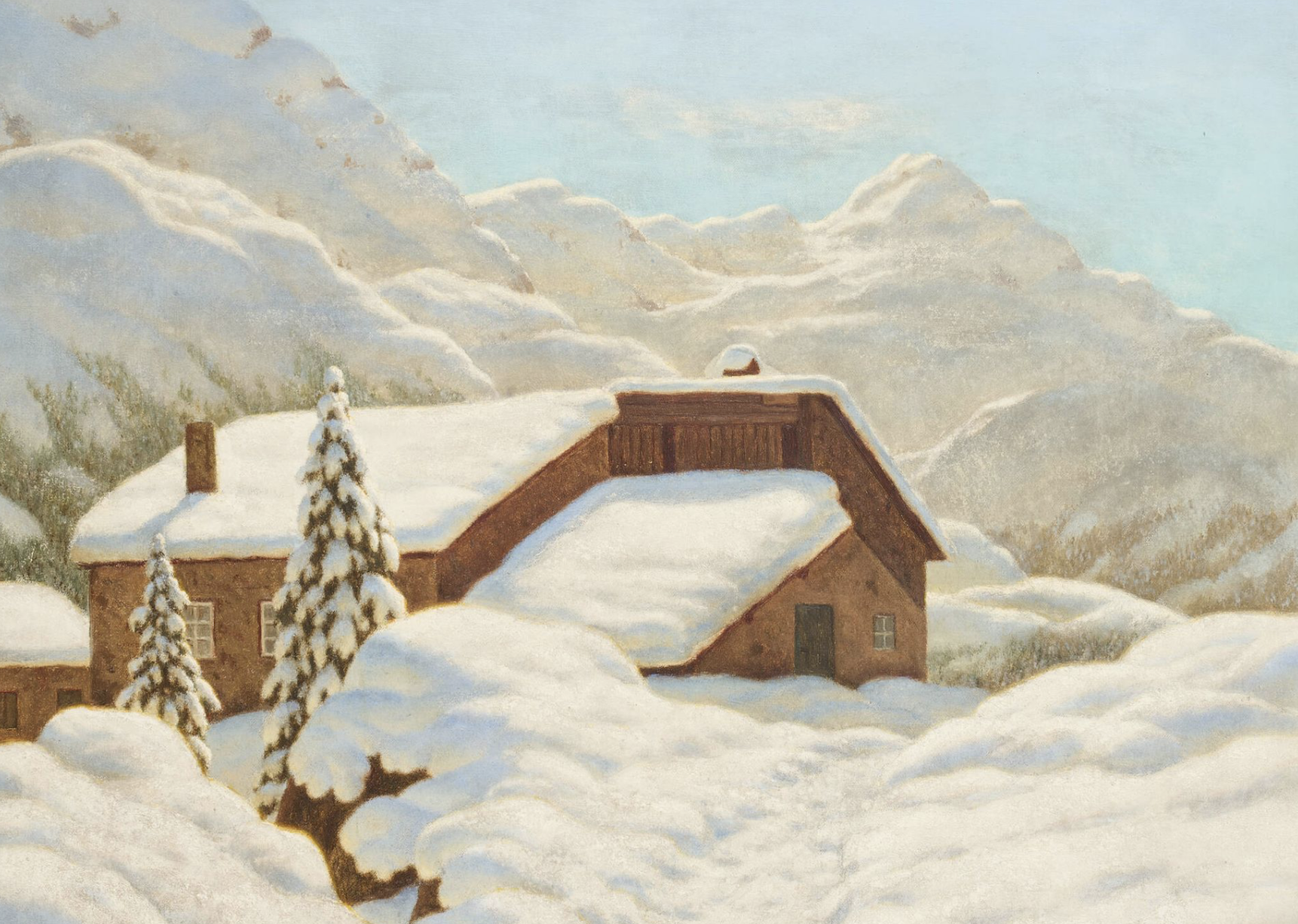 Ivan Choultsé, huile sur toile