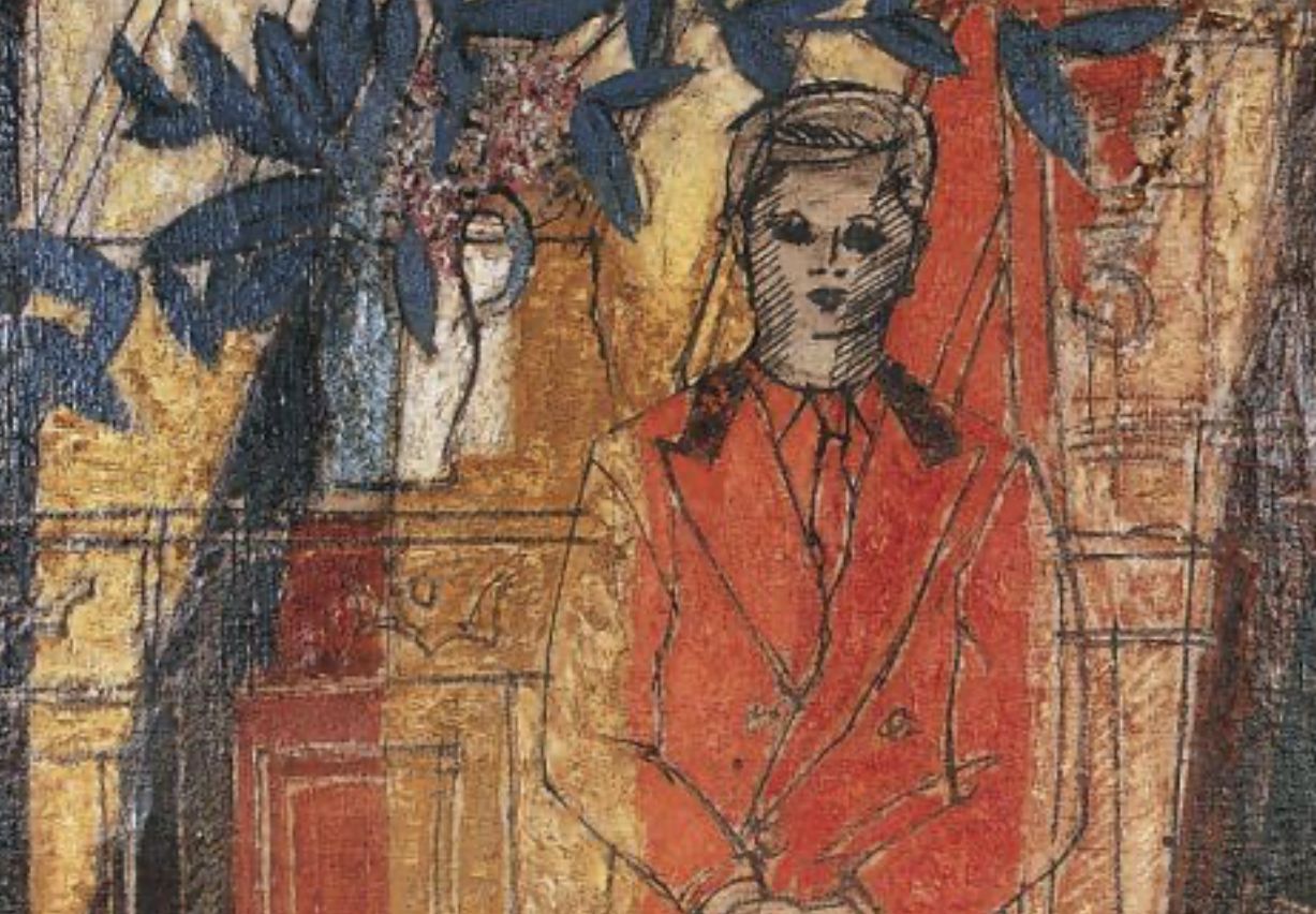 Max Papart, huile sur toile